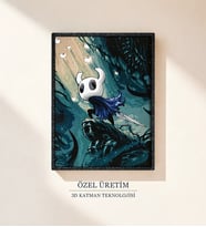 Hollow Knight The Knight 3D Tablo 15×20 cm