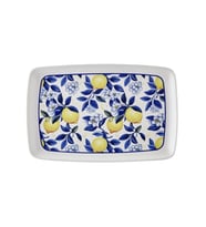 The Mia Odore Di Limone Dikdörtgen Servis 34x25 cm ODL0010 (Çok Renkli)