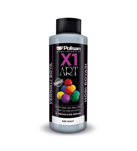 POLİSAN X1 HOBİ BOYASI 0036 GRİ MAVİ 120 ML