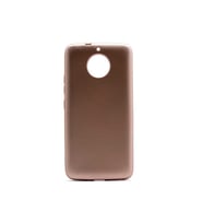 Lenovo Moto G5S Uyumlu Kılıf Zore Premier Silikon Kapak (Gold)