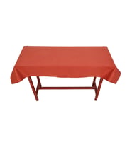 Sıra Örtüsü Pamuklu Kiremit Rengi (40 X 120 cm Ölçülerindeki Sıralar İçin)