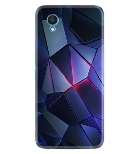 Alcatel 1 2022 Kılıf Resimli Desenli Silikon Platinium Series Üçgenler 2 1872
