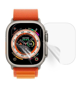 Apple Watch Ultra 49mm Uyumlu Zore Narr Tpu Body Ekran Koruyucu (Renksiz)
