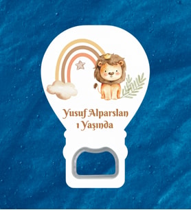 Kişiye Özel Doğum Günü Organizasyon Baby Shower Bebek İçin Hediyelik Magnet