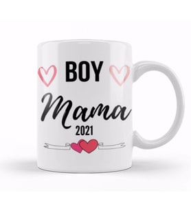 Mom and Son Family Matching ClotheMama Little Boy Baby 2021 Kupa Bardak Porselen