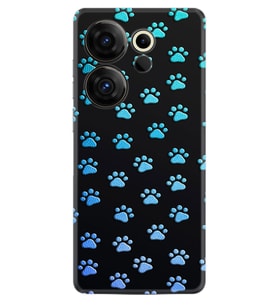 Camon 20 Premier 5g Kılıf Desenli Silikon Platinium Series Patiler 1858