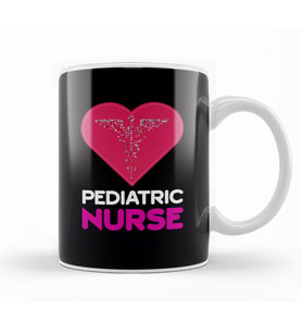 Pediatric Nurse PNCB Pediatric Nursing Kupa Bardak Porselen