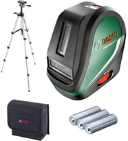 Çapraz Çizgi Lazeri Universallevel 3 (Çalışma Alanı: 10 M, Otomatik Nivelman Süresi: 4 S, Çalışma Süresi: 5 Saat, Kutuda)