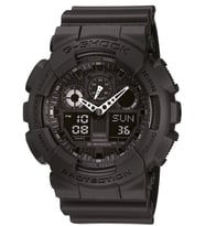 CASIO G-SHOCK GA-100-1A1DR SİYAH SİLİKON KORDON ANALOG/DİJİTAL ERKEK KOL SAATİ