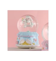 Cinnamoroll Büyük Boy Kar Küresi Işıklı, Müzikli, Püskürtmeli, Mavi, 16X12