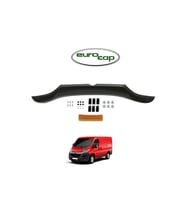 Citroen Jumper Ön Kaput Koruma Rüzgarlığı 3mm Akrilik (ABS) Parlak Siyah Deflektör 2014->