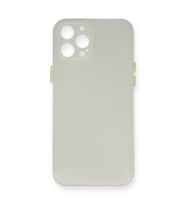 iPhone 12 Pro Max Kılıf Pp Ultra İnce Kapak - Beyaz