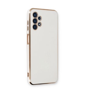 Samsung Galaxy A13 4g Kılıf Volet Silikon - Beyaz