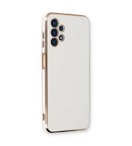 Samsung Galaxy A13 4g Kılıf Volet Silikon - Beyaz