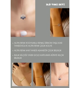 3'Lü Takı Seti ( FIRSAT ÜRÜNÜ ) -  SNJ-SET3005