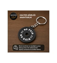 Dekor Ağırlık Şeklinde Anahtarlık