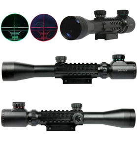 3-9x40 Zoomlu Tufek Dürbünü (Çok Renkli)