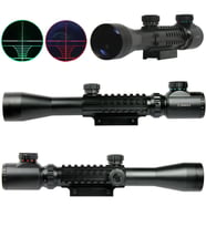 3-9x40 Zoomlu Tufek Dürbünü (Çok Renkli)