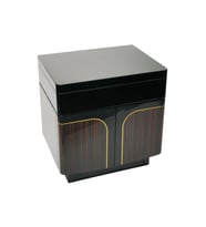 PremiumQuality Buenos Siyah-Kahverengi Sedir Humidor Puro Kutusu