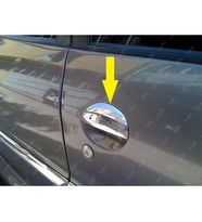 Toyota Aygo Krom Kapı Kolu 2 Kapı 2005-2014 Paslanmaz Çelik