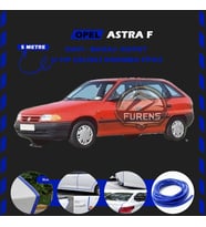 Opel Astra F Oto Araç Kapı Koruma Fitili 5metre Parlak Mavi Renk