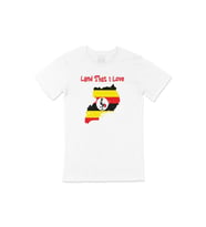 Land That I Love Uganda Beyaz Tişört