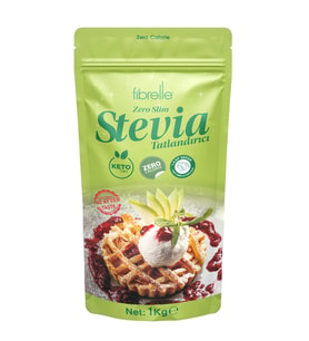 Fibrelle Zero Slim Tatlandırıcı 1 Kg Keto / Ketojenik / Vegan diyete uygundur.