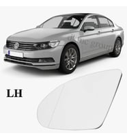 PASSAT B8 SEDAN 2015-2018 MODEL ARASI UYUMLU SOL SÜRÜCÜ TARAFI DIŞ AYNA CAMI ELEKTRİKLİ ISITMALI