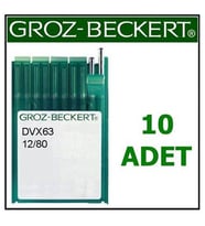 Groz Beckert DVX63 Gebedur Yanmaz Reçme Makine İğnesi 12 Numara