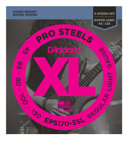 Daddario Eps170-5sl Bass Gitar Tel Seti, 5 Telli, Xl, 45-130, Super Long