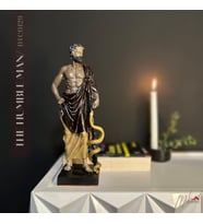 Mütevazi adam antik dönem heykeli – bilge adam büstü, bilgi dolu bir sanat - Mükemel Özgün Tasarım