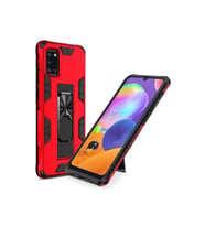Samsung Galaxy A31 Uyumlu Kılıf Zore Volve Kapak (Kırmızı)