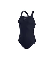 Speedo Eco End Ess Mdlt Af Navy Kadın Yüzücü Mayosu 8-13471D740 Siyah