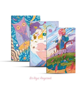 Üçlü Çizgili Defter Seti: Bir Rüya: Rengarenk