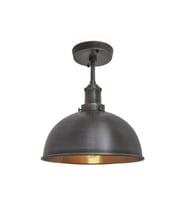 Mylight Retro Rustik Tavan Avize Mat Siyah 30Cm (453610627)
