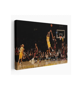 Kobe Bryant Los Angeles Lakers Kanvas Tablo / Black Mamba-5157