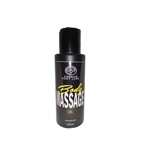 Cobeco Body Lube Body Massage Oil Natural 100 ml Sade Vücut Masaj Yağı