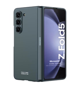 Microsonic Samsung Galaxy Z Fold 5 Kılıf Shape Hard Cover Koyu Yeşil (Koyu Yeşil)