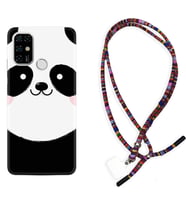 Casper E30 F20 X20 Kılıf Boyun Asklı Rasta Silikon Sevimli Panda 1794