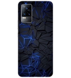 V21E (V2061) Uyumlu Kılıf Desen Baskılı Silikon Karmaşık Design STK:1874