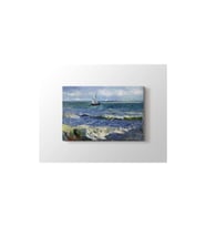 DBSanatevi Vincent Van Gogh - Seascape Near Les Saintes-maries-de-la-mer Tablo 40 X 60 Cm