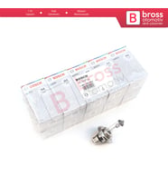 Kısa Uzun Far Sis Lambası için 10 Adet BOSCH BASIC Seri 1987302803 12V 60/55W H4 Halojen Far Ampulü