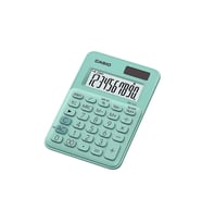 CASIO MS-7UC 10 HANE YEŞİL MASAÜSTÜ HESAP MAKİNESİ