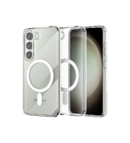 Galaxy S23 Plus Kılıf Magneticsafe Şeffaf Silikon - Şeffaf