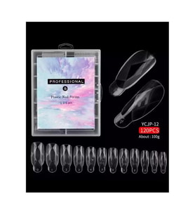 120'li Oval Poly Gel Tips Kalıp Form