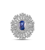 3.30 Karat Safir Pırlanta Yüzük