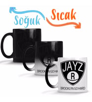 Jay Z Brooklyn Sihirli Kupa Bardak Porselen