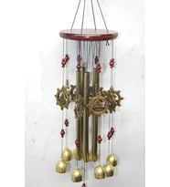 Northcity Metal Rüzgar Çanı Alk3513 - 83 Cm Paslanmaz Bahçe ve Terapi Rüzgar Çanı