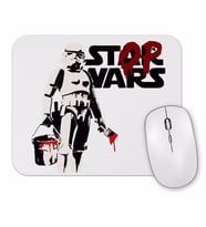 Star Wars Stop Wars Mouse Pad