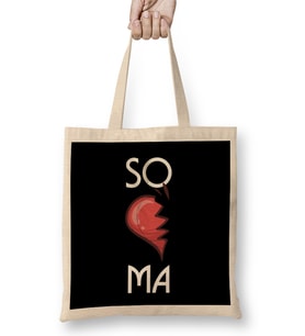 SO MA Cute Soulmates Valentine s Day 2020 Partners Bez Çanta Uzun Saplı